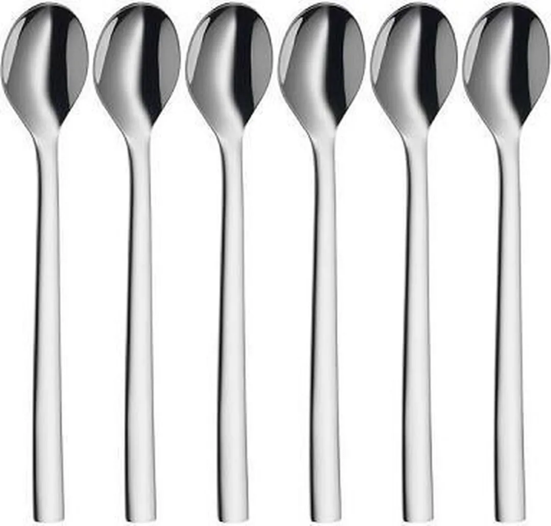 WMF Nuova Latte Macchiato Lepels 6-delig 19cm RVS