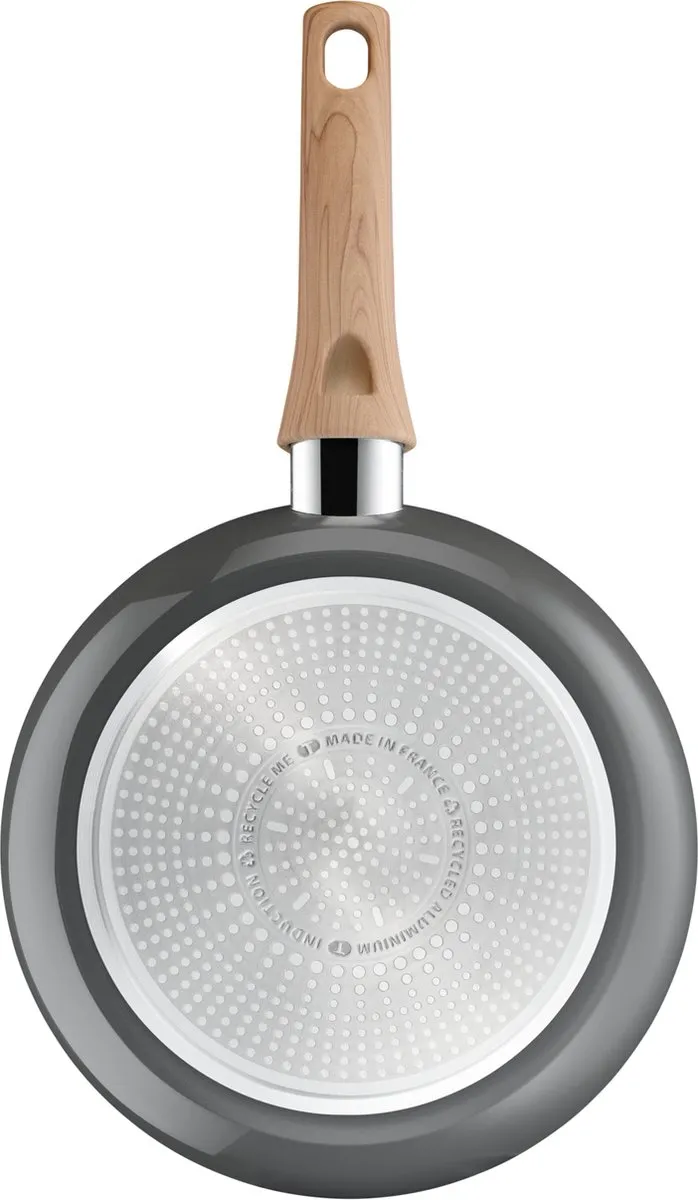 Tefal Renew Keramische Koekenpan 24cm - Grijs