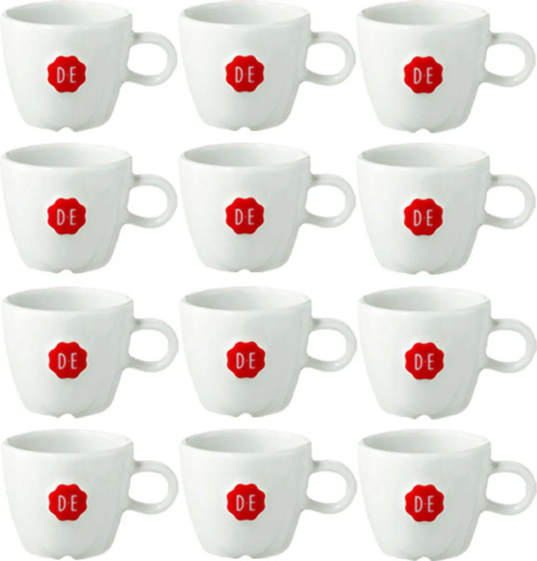 Douwe Egberts Espresso Kop 891680 - Wit