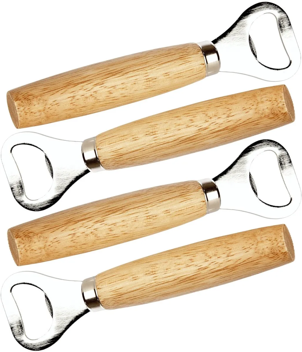 Cosy&Trendy Flessenopener Hout/Metalen Set