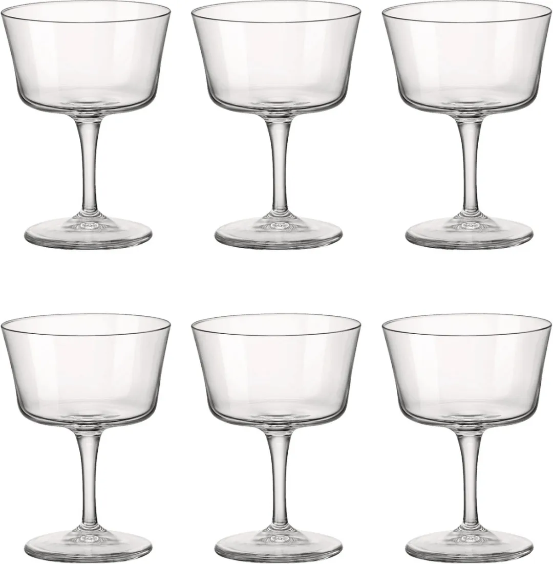 Bormioli Rocco Novecento Cocktailglas 22cl - Set van 4