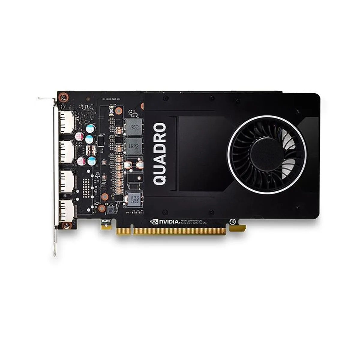 HP NVIDIA Quadro P2000 5GB Grafische Kaart