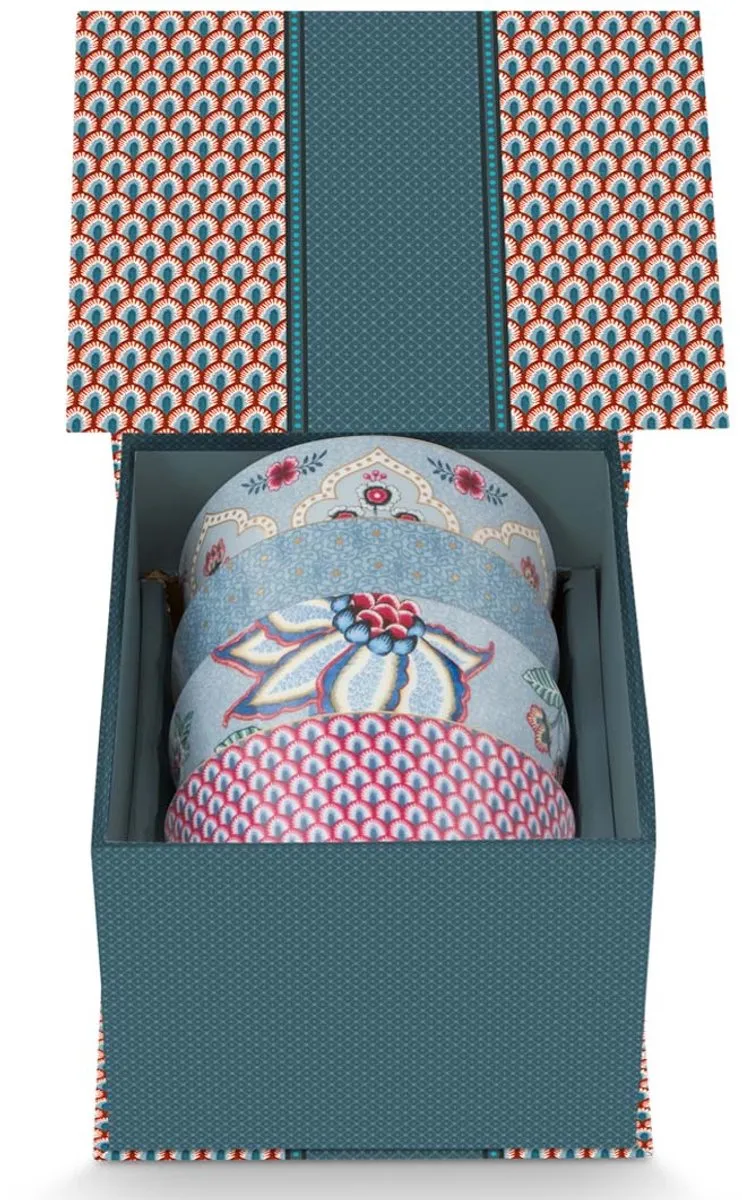 Pip Studio Oriental Flower Festival Blauwe Cadeauset