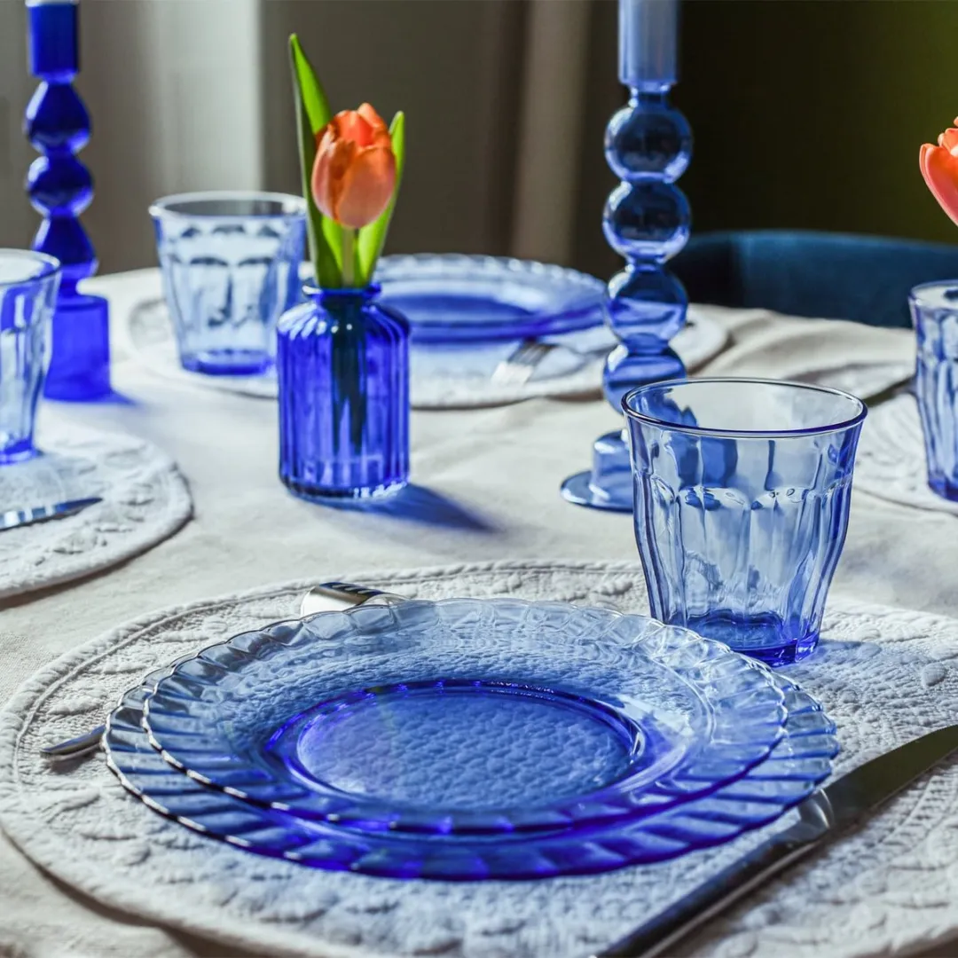 Duralex Picardie Waterglas 22cl - 6 Stuks - Blauw - afbeelding 6 van 6