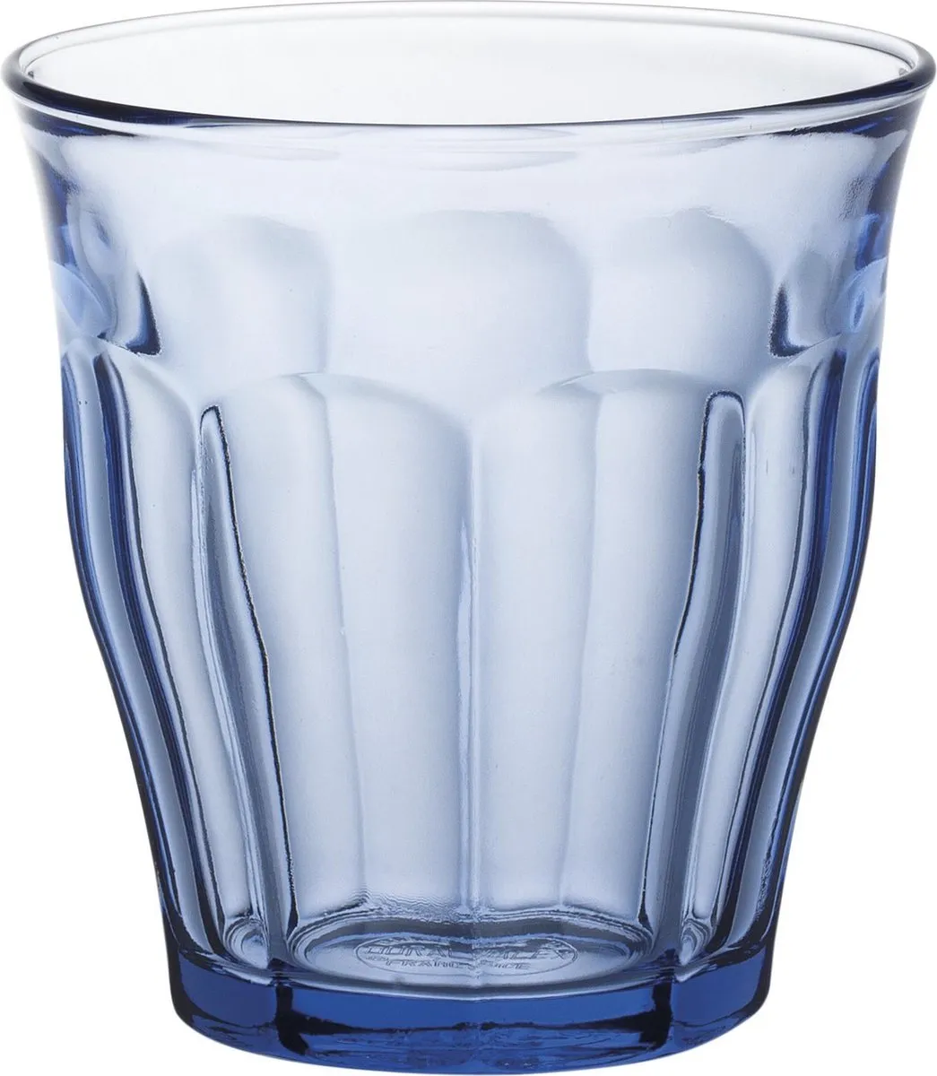 Duralex Picardie Waterglas 22cl - 6 Stuks - Blauw