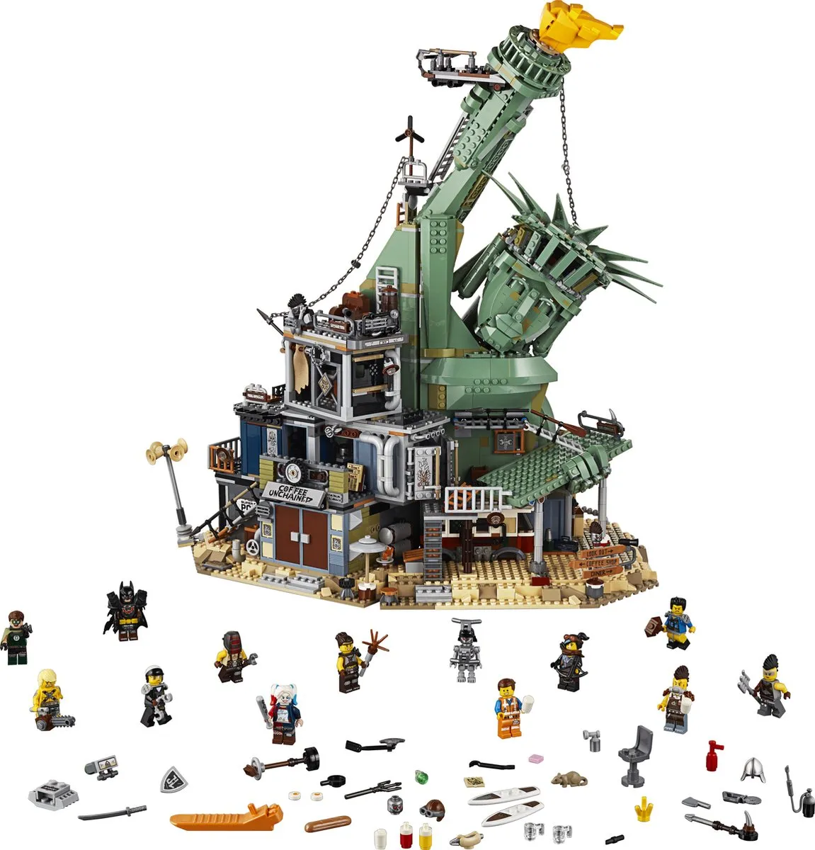 LEGO Movie 2 70840 Apocalypsstad - 3178 Stukken - 13 Minifiguren