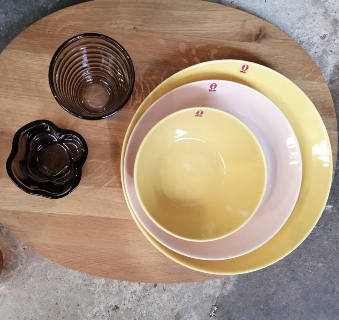 Iittala Teema Dinerbord - Geel - Ø26cm