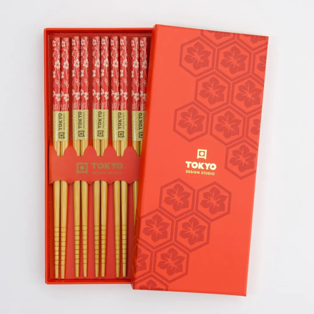 Tokyo Design Studio Rood Eetstokjes