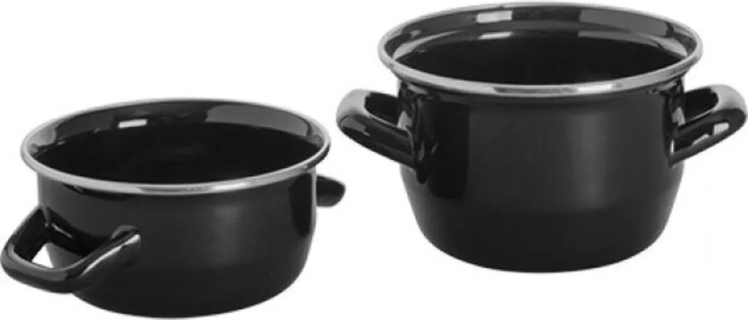 Cosy&Trendy Mosselpan Ø12cm 0,9L - Zwart