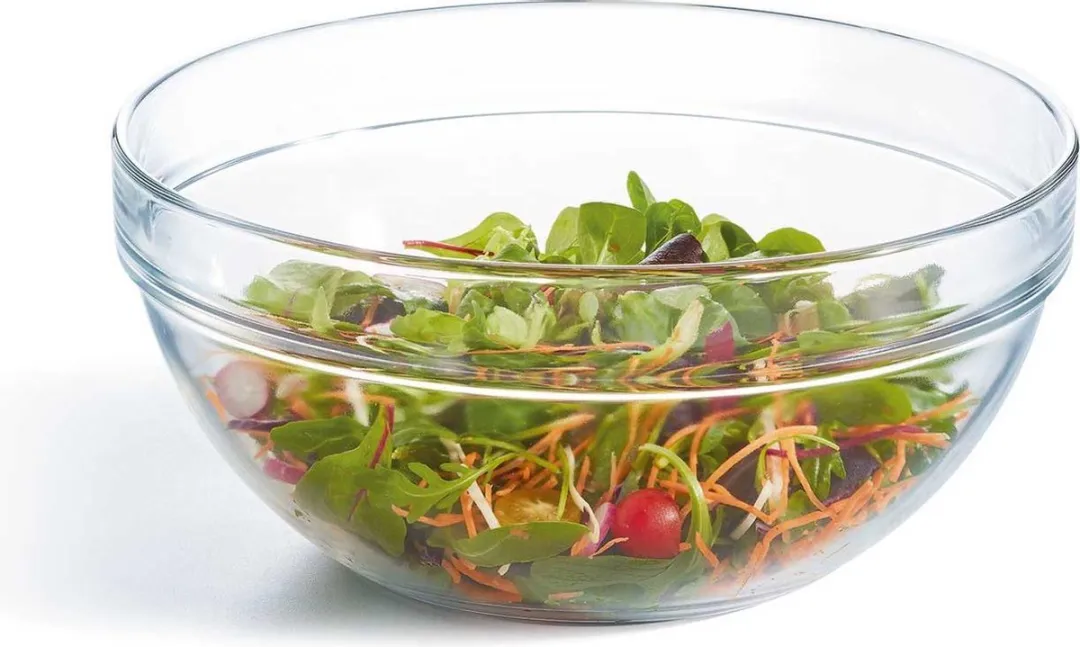 Arcoroc FB921 Stapelbare Saladeschalen 29cm - 6 Stuks - Transparant