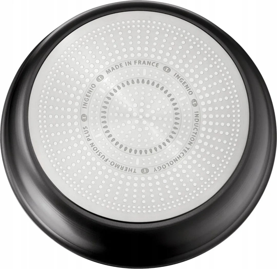 Tefal Ingenio Unlimited Koekenpan 26cm - Titanium Antikras - Zwart