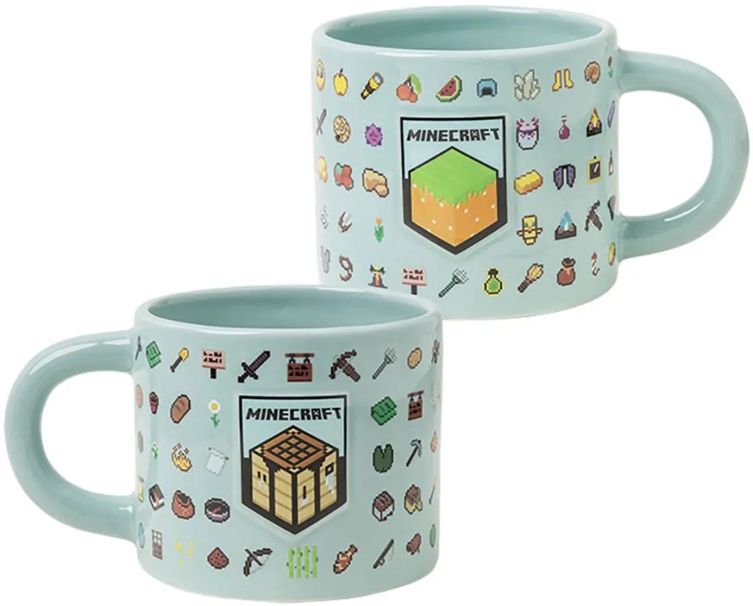 Minecraft Minecraft - Mok met reliëf Unisex Kop - meerkleurig - Standard