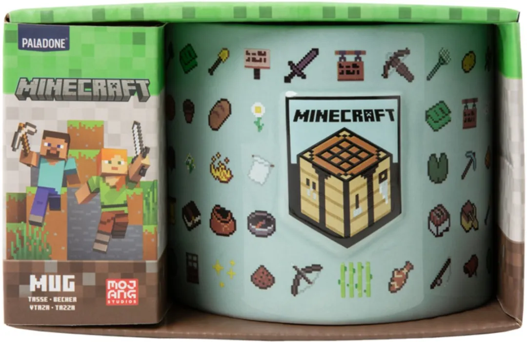 Minecraft Mok met Reliëf Unisex PP14641MCF - Meerkleurig - afbeelding 6 van 6