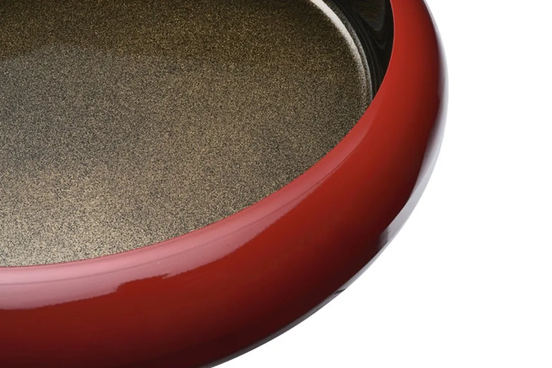 Tokyo Design Studio Sushi Oke Serveerschaal Lakwerk - 40.3x7cm - Oranje/Goud