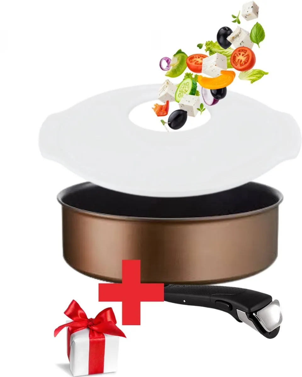 Tefal Ingenio Natural Force 3-delig Pannenset 24cm