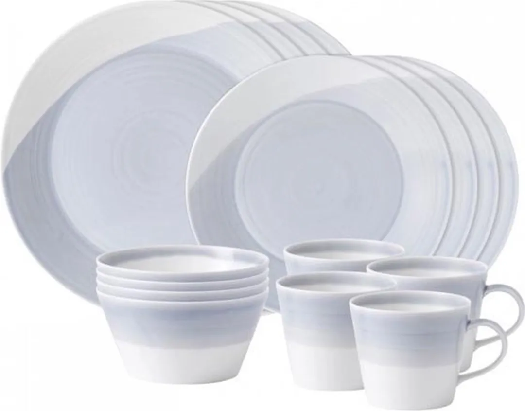 Royal Doulton 1815 Serviesset Blauw