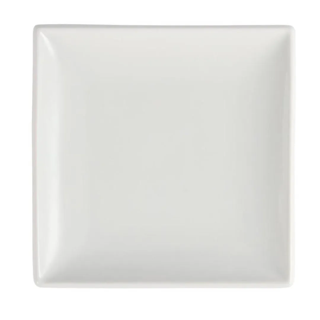 Olympia Whiteware U154 Vierkante Bordjes 18x18cm - 12 Stuks