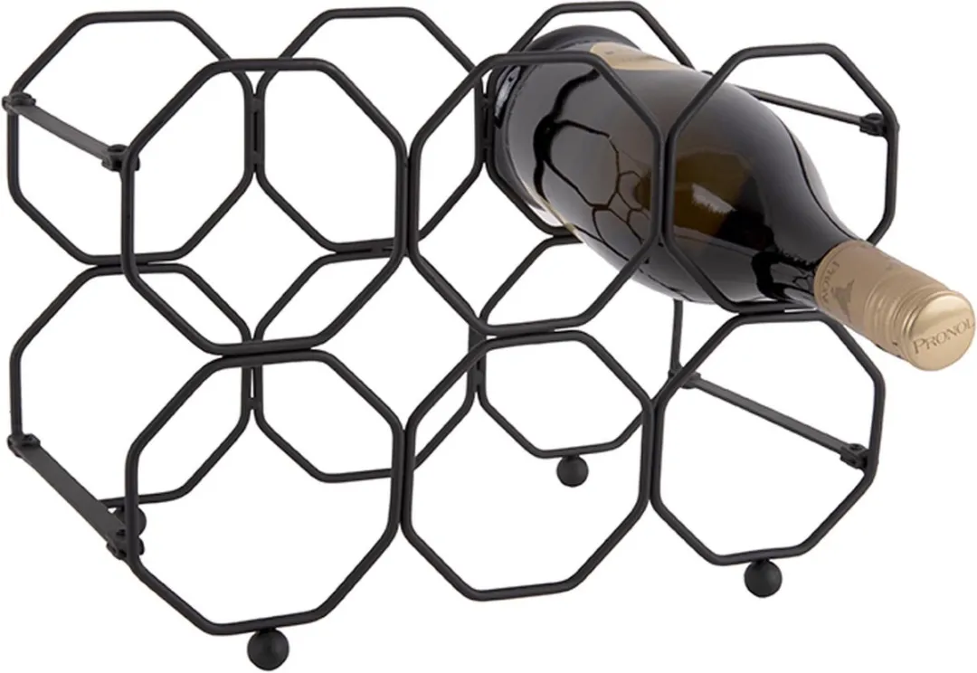 Present Time Honeycomb Wijnrek 6 Flessen