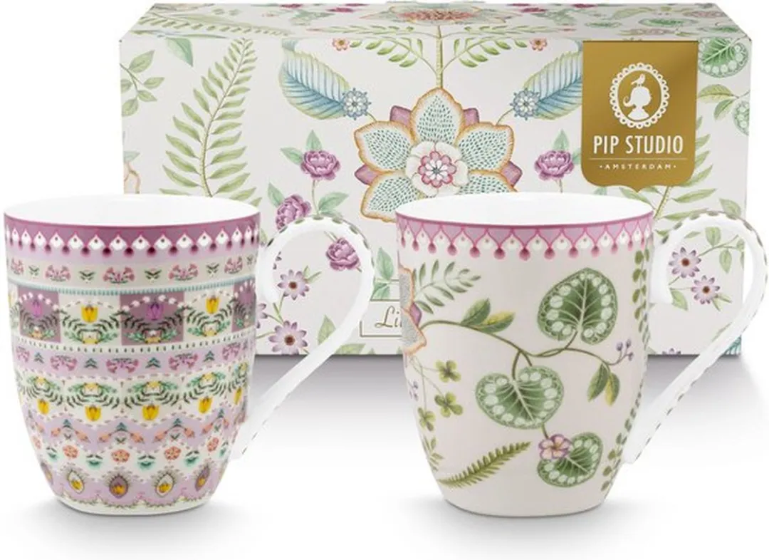 Pip Studio Lily & Lotus Mokken Set 2