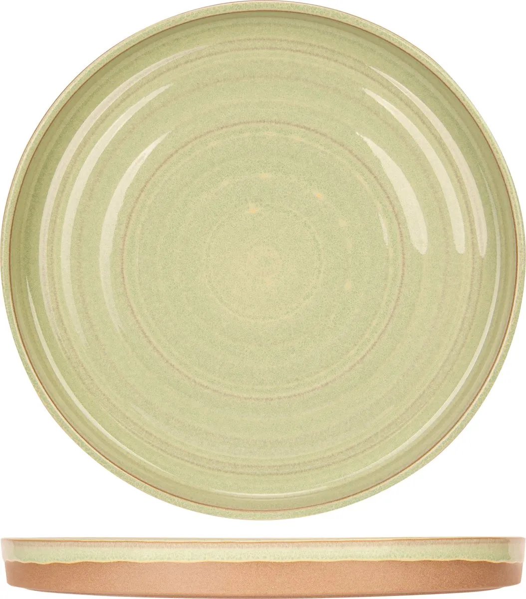 Cosy&Trendy Plat Bord 26cm - Mint - 6 Stuks