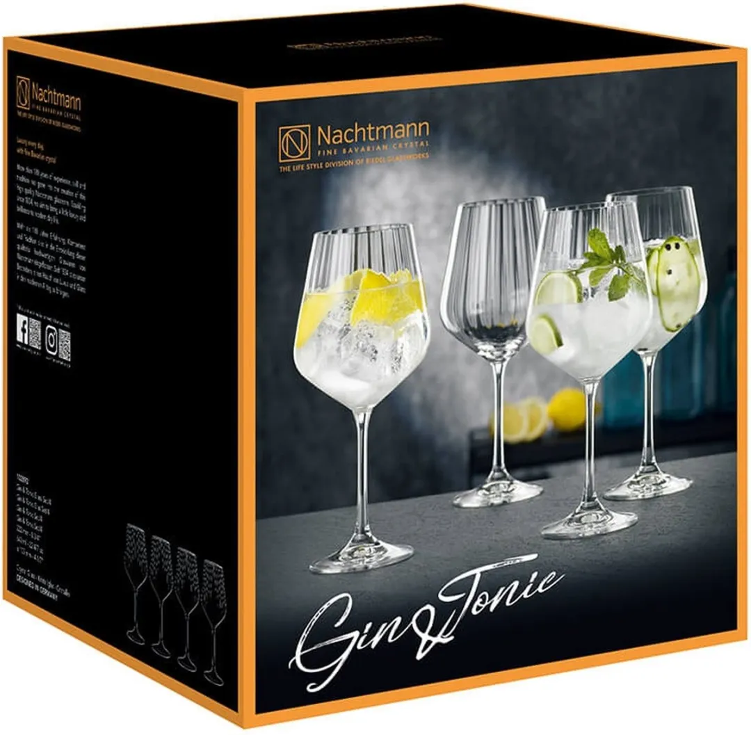 Nachtmann Gin Tonic Glazen 640ml - 4 Stuks