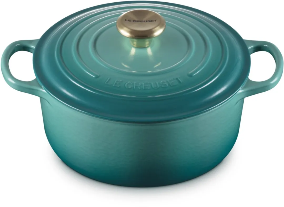 Le Creuset Signature Braadpan 24cm - 4,2L - Bleu Riviere
