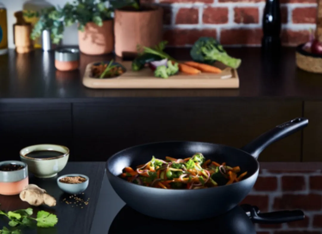 Tefal Inspire 626019AZ Wokpan 28cm - Zwart