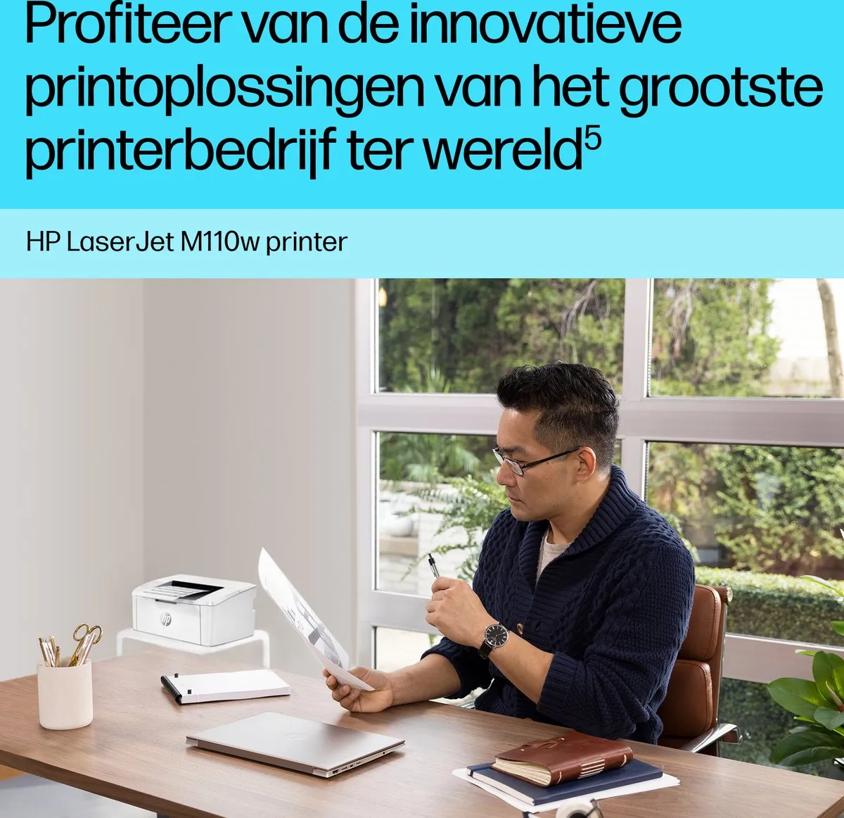 HP LaserJet M110w Laserprinter - 150 Vel - Zwart/Wit