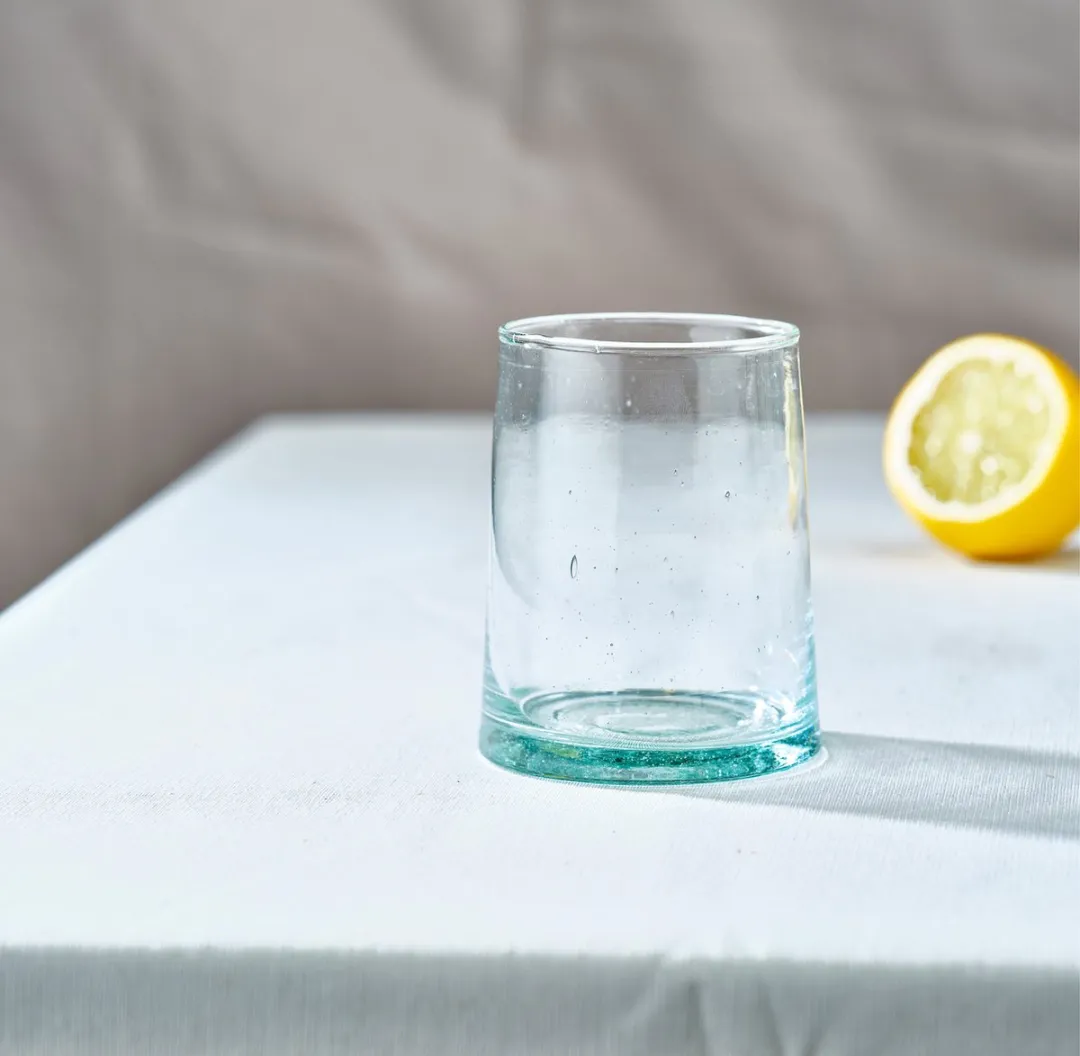 Cosy&Trendy Glas 25cl Set 4 Stuks - 7cm - Transparant