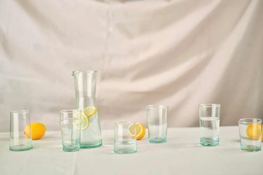 Cosy&Trendy Glas 25cl Set 4 Stuks - 7cm - Transparant