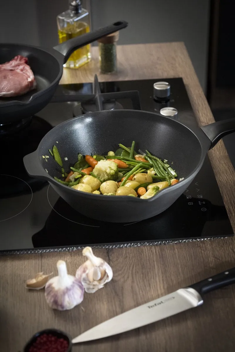 Tefal Robusto Koekenpan 24cm - Inductie - Non-Stick - Zwart