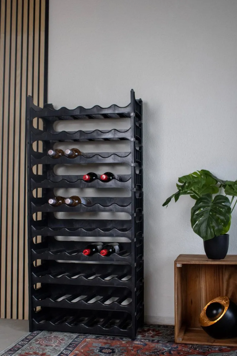 Cosy&Trendy Wijnrek Stapelbaar 36 Flessen - 6 Stuks