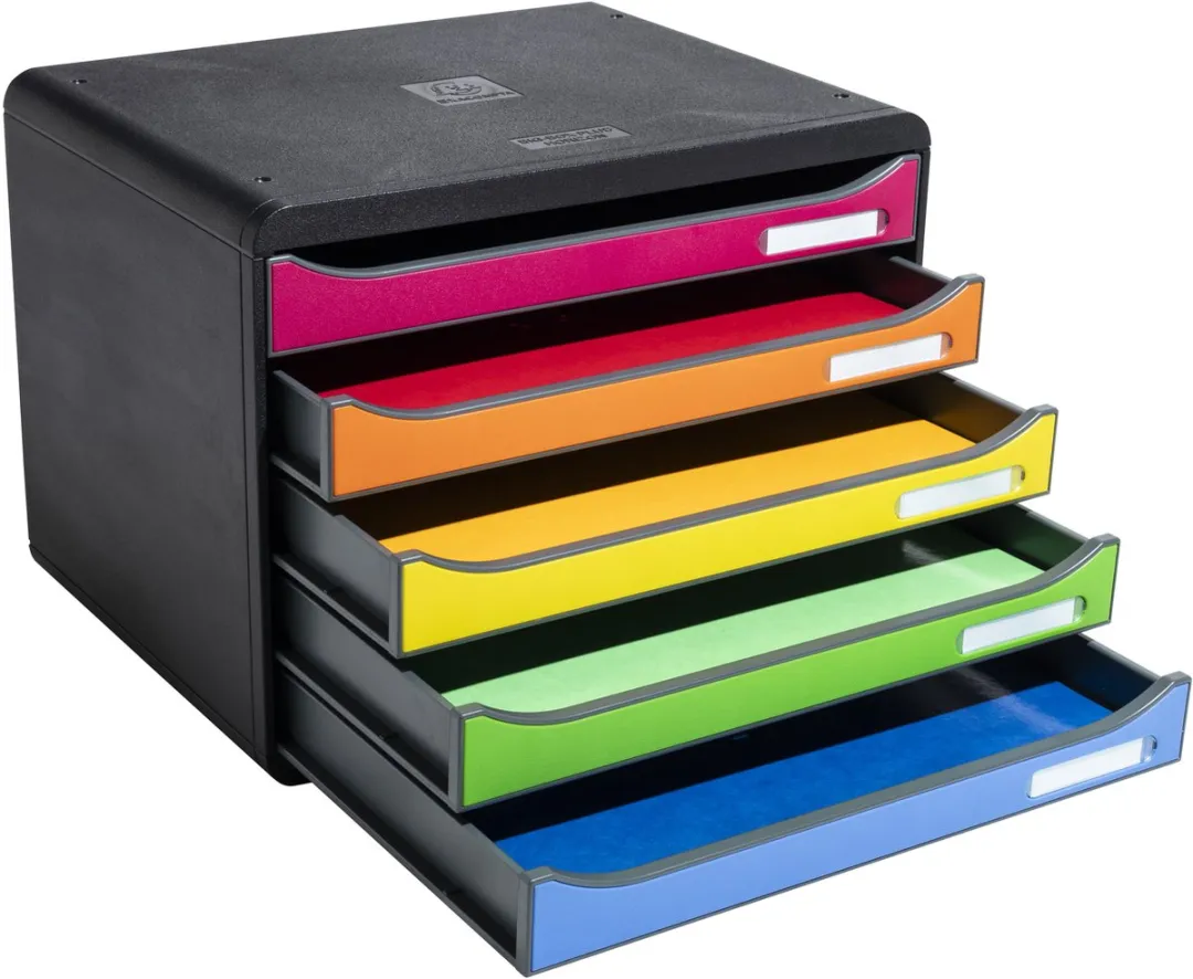 Exacompta Ladenbox Harlekijn 308798D - 5 Vakken