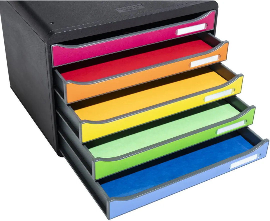 Exacompta Ladenbox Harlekijn 308798D - 5 Vakken