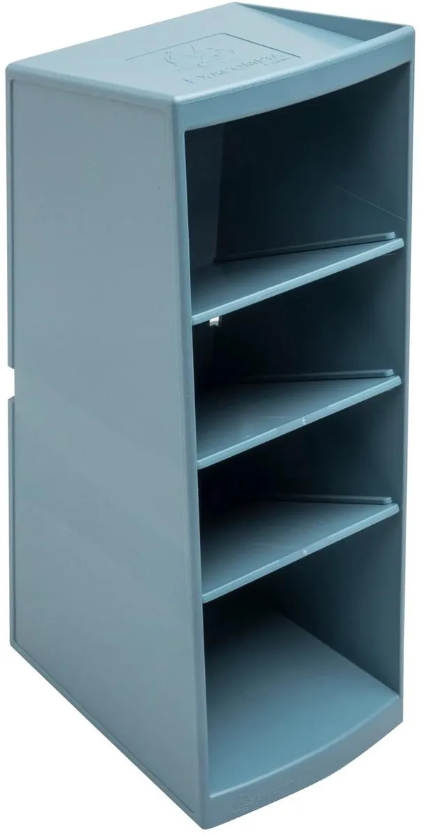 Exacompta Opbergtoren Multitower 4x - Blauw grijs