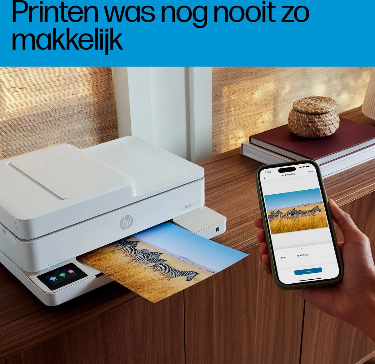 HP ENVY 6520e All-in-One Printer - Wit