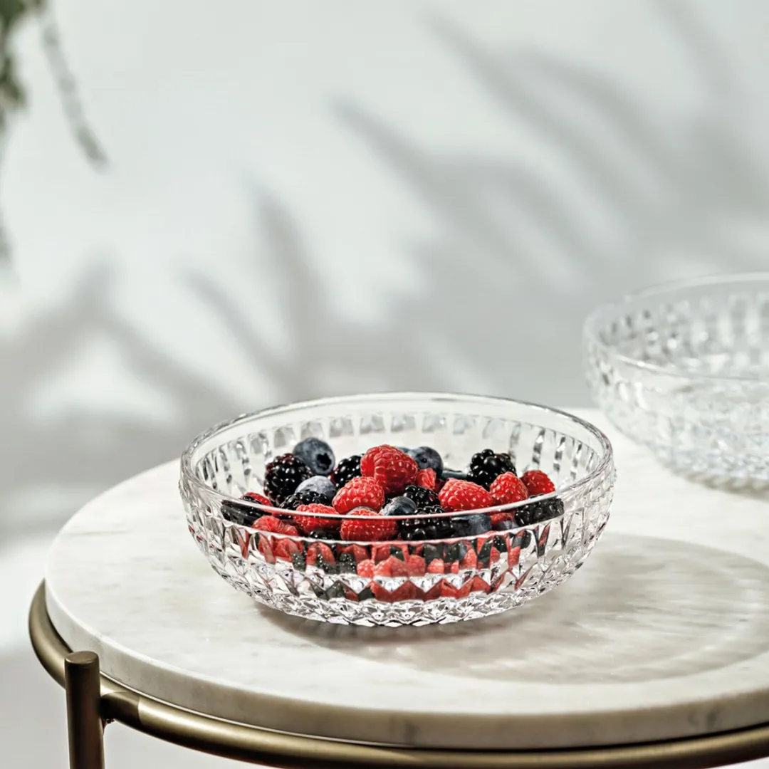 Villeroy & Boch Bols Boston Ø16,9cm - Transparant - 2 Stuks