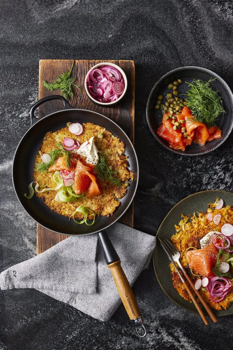 Le Creuset Signature Koekenpan 26cm - Zwart