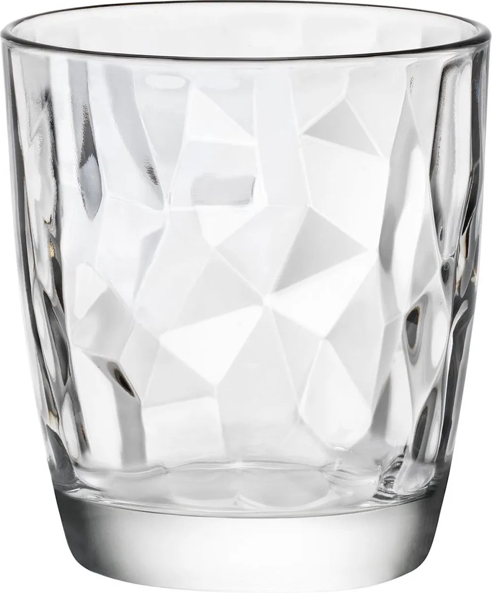 Bormioli Rocco Glazenset Diamond Waterglazen 300ml - 12 Stuks