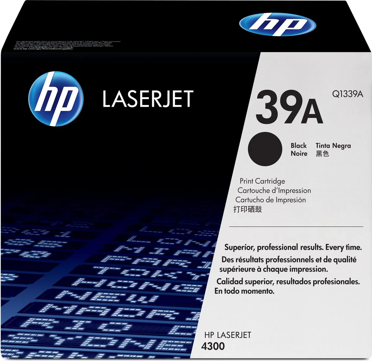 HP 39A Tonercartridge - Zwart