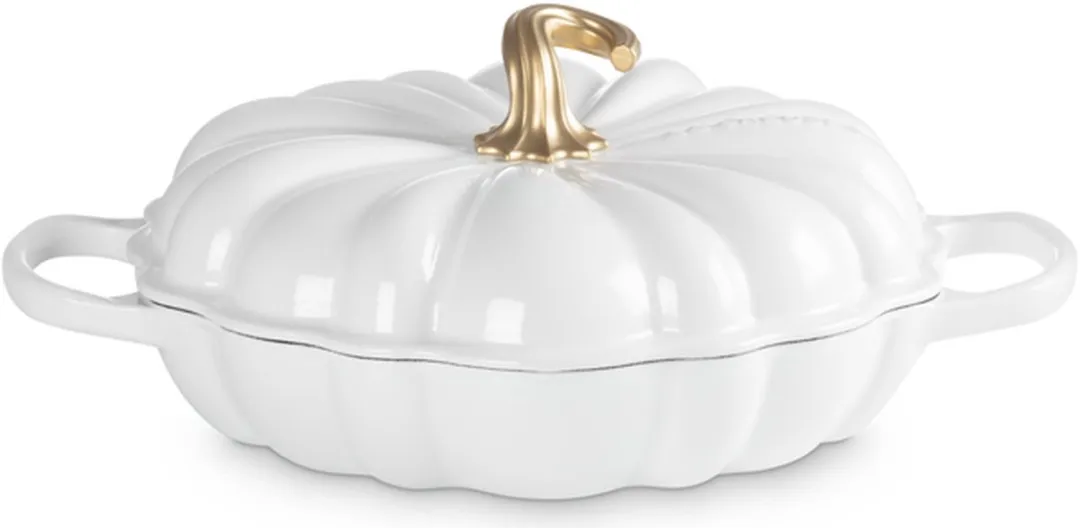 Le Creuset Braadpan Campagnard 28cm - Wit