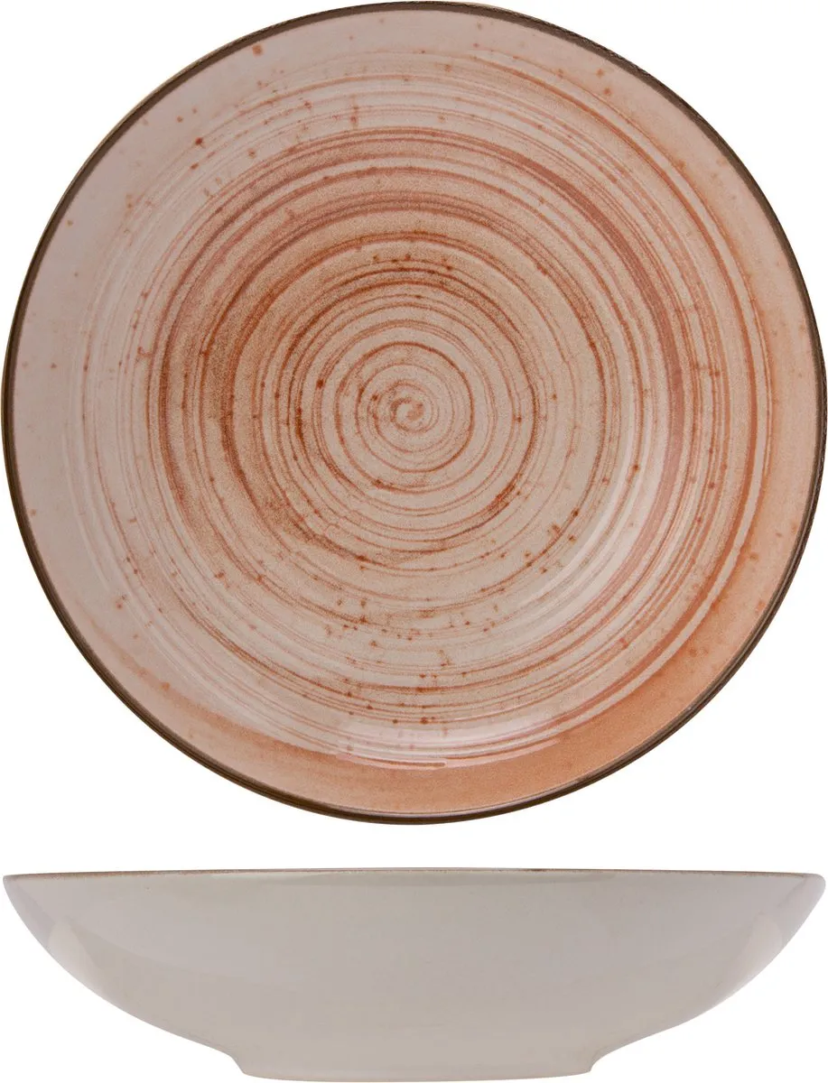 Cosy&Trendy Diep Bord Sintra Terracotta Ø21cm
