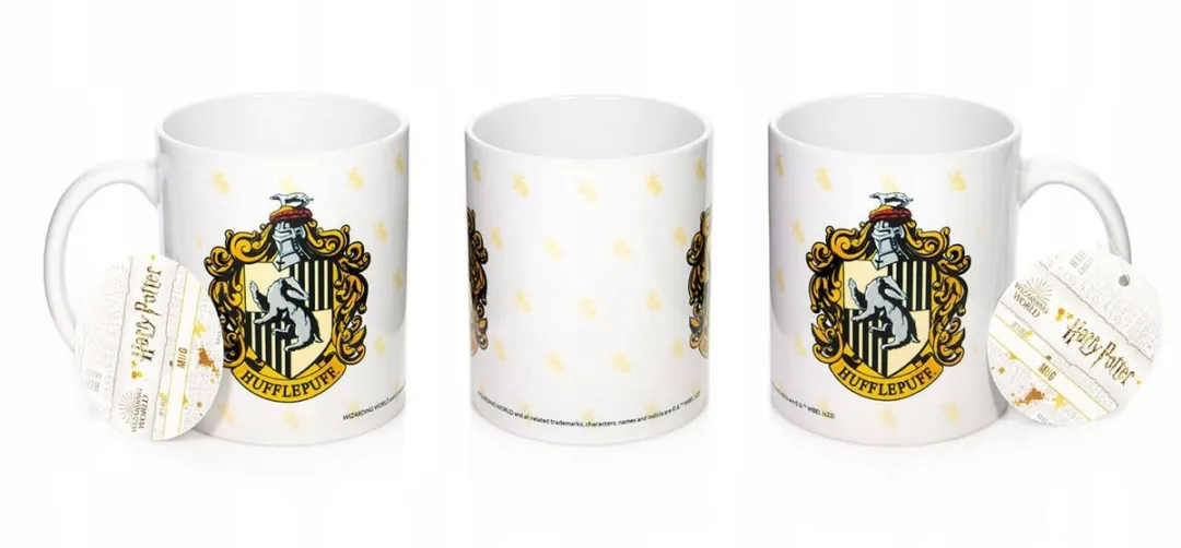 Harry Potter Huffelpuf Mok - 330ml - Multicolor Keramiek