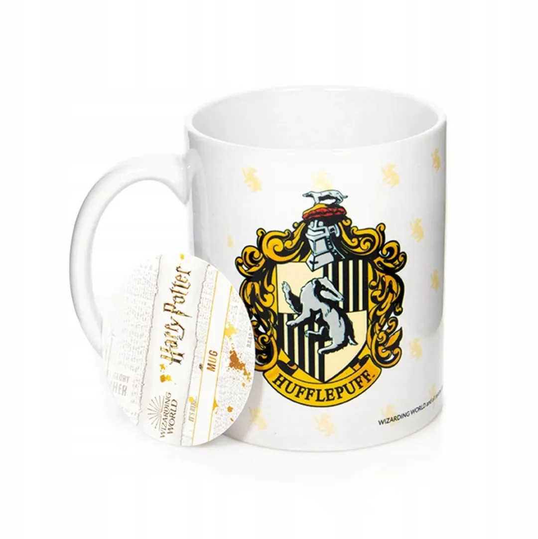 Harry Potter Huffelpuf Mok - 330ml - Multicolor Keramiek