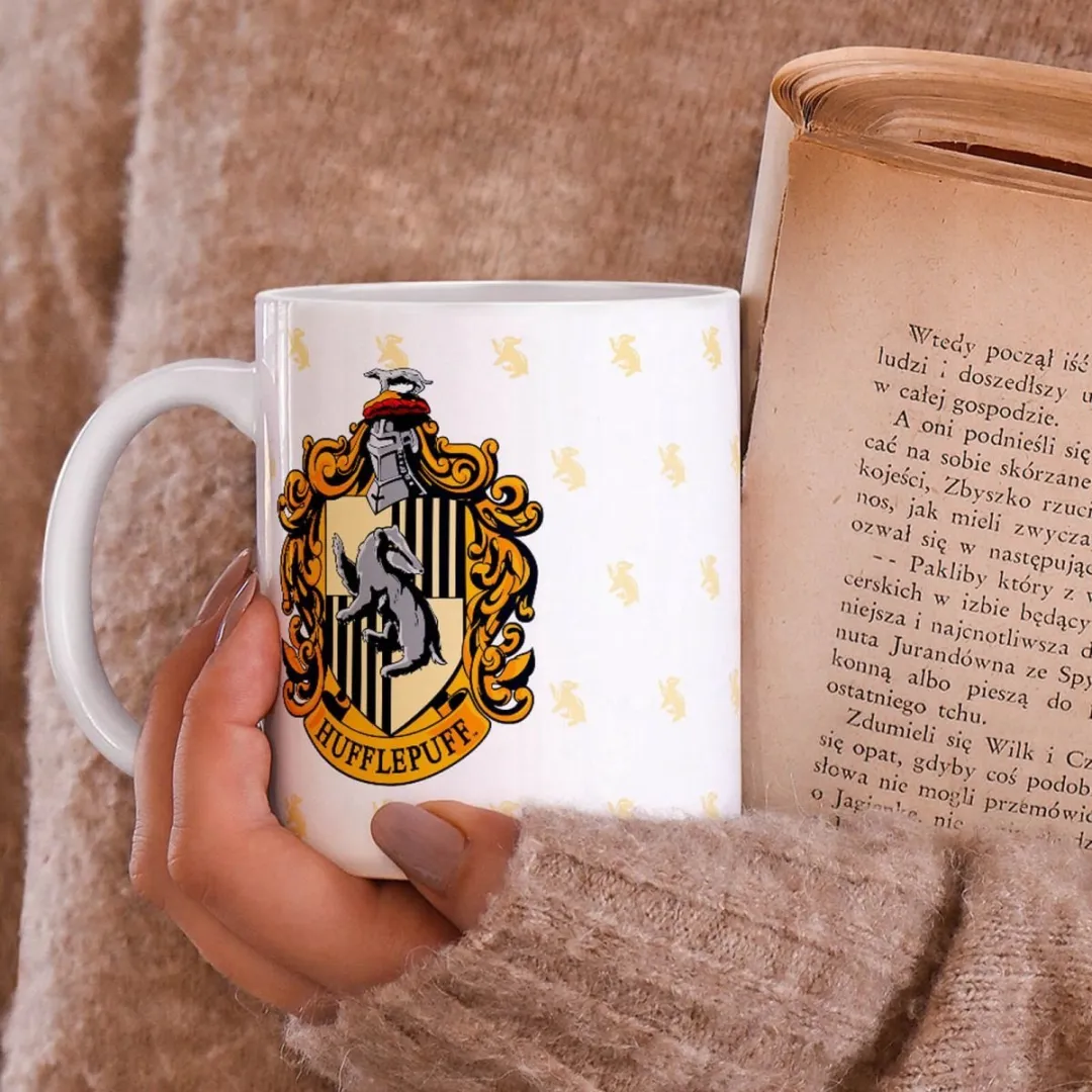 Harry Potter Huffelpuf Mok - 330ml - Multicolor Keramiek