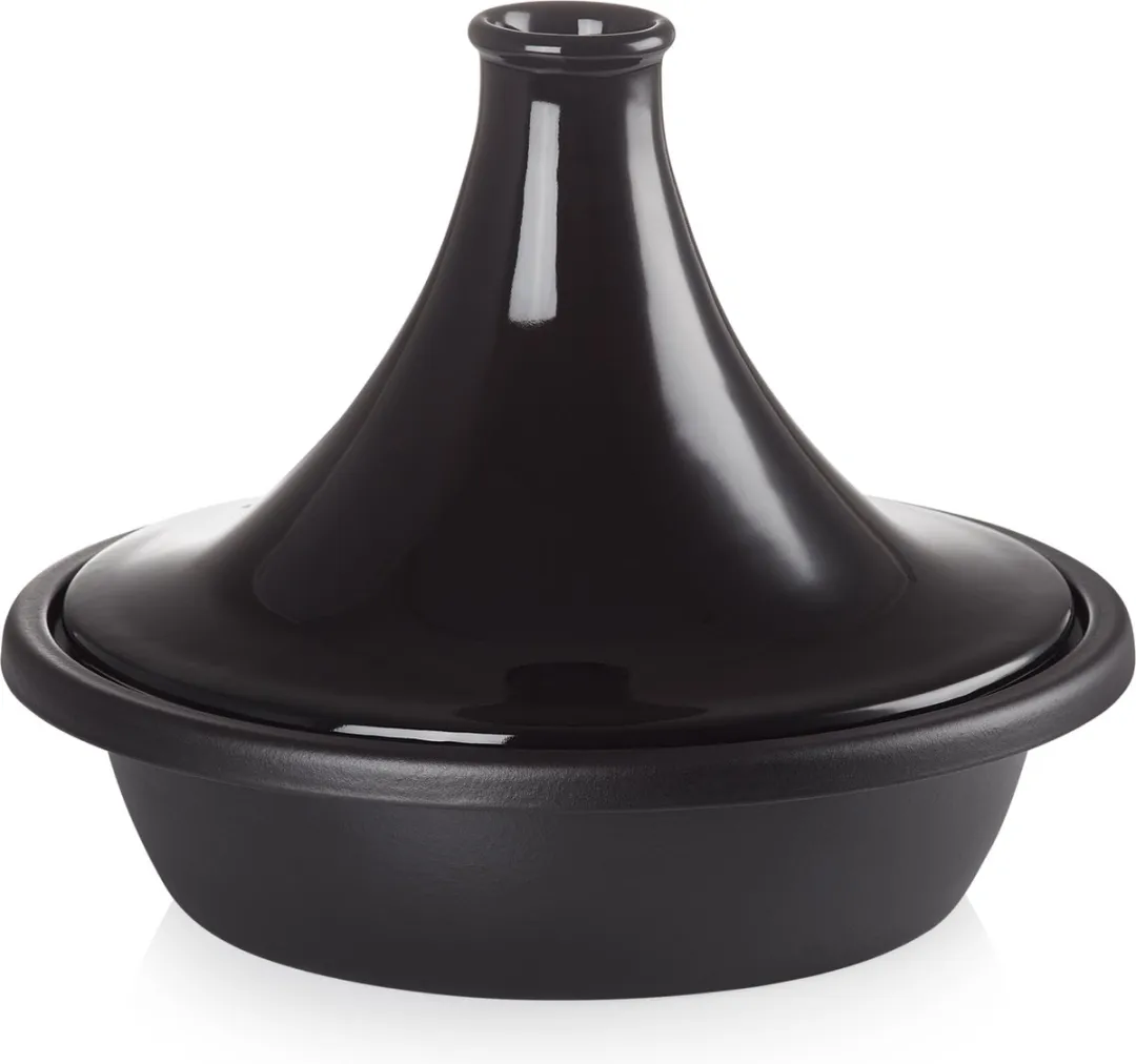 Le Creuset Gietijzeren Tajine 31cm 3,7L - Ebbenzwart