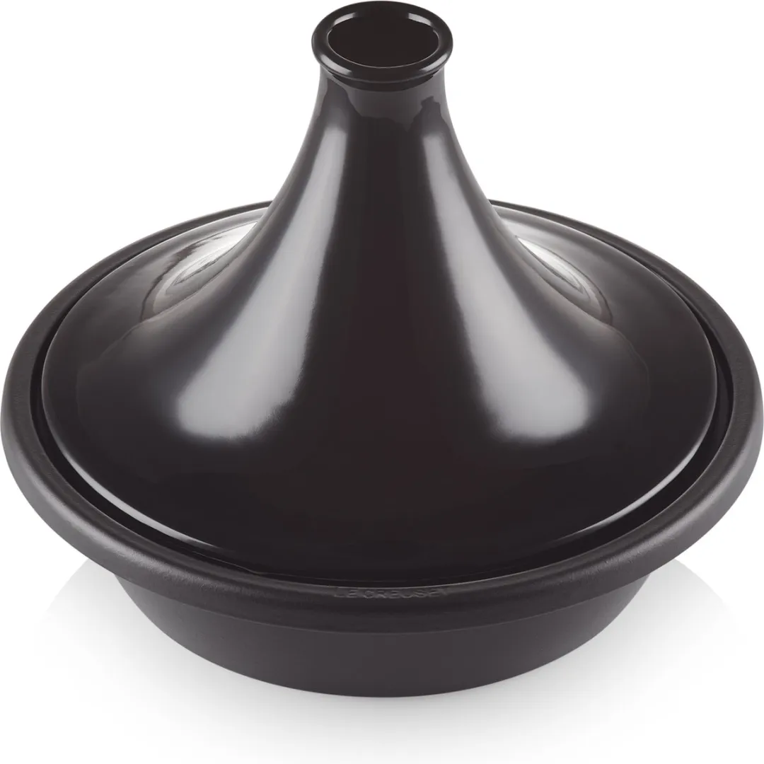 Le Creuset Gietijzeren Tajine 31cm 3,7L - Ebbenzwart