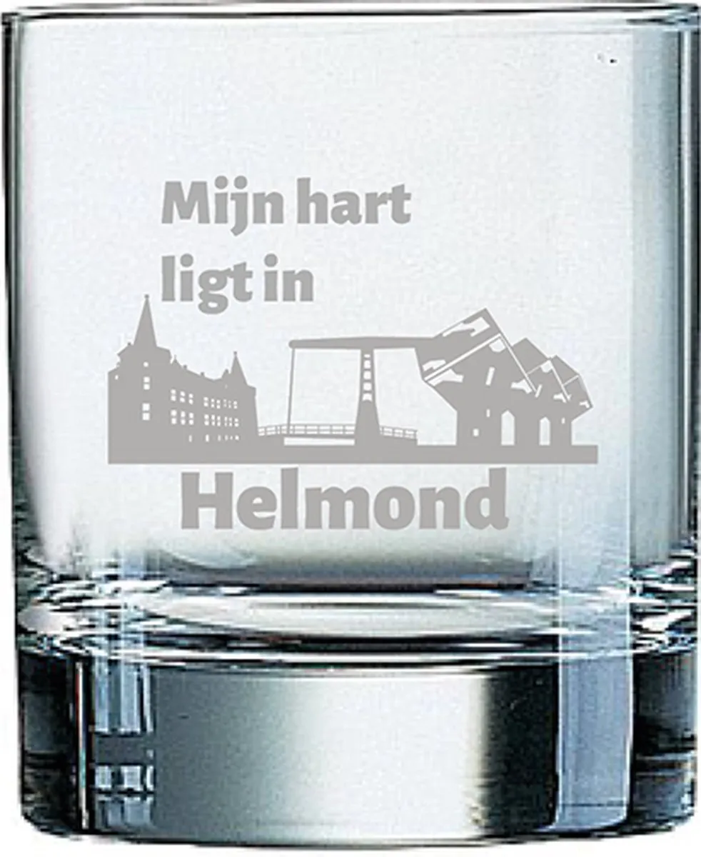 Arcoroc Helmond Gegraveerd Whiskeyglas 20cl