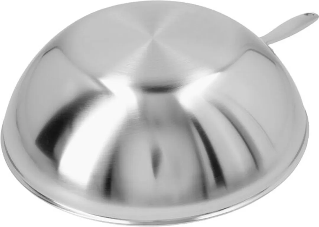 Demeyere Industry 5 Wok 30cm - 3L - Zilver