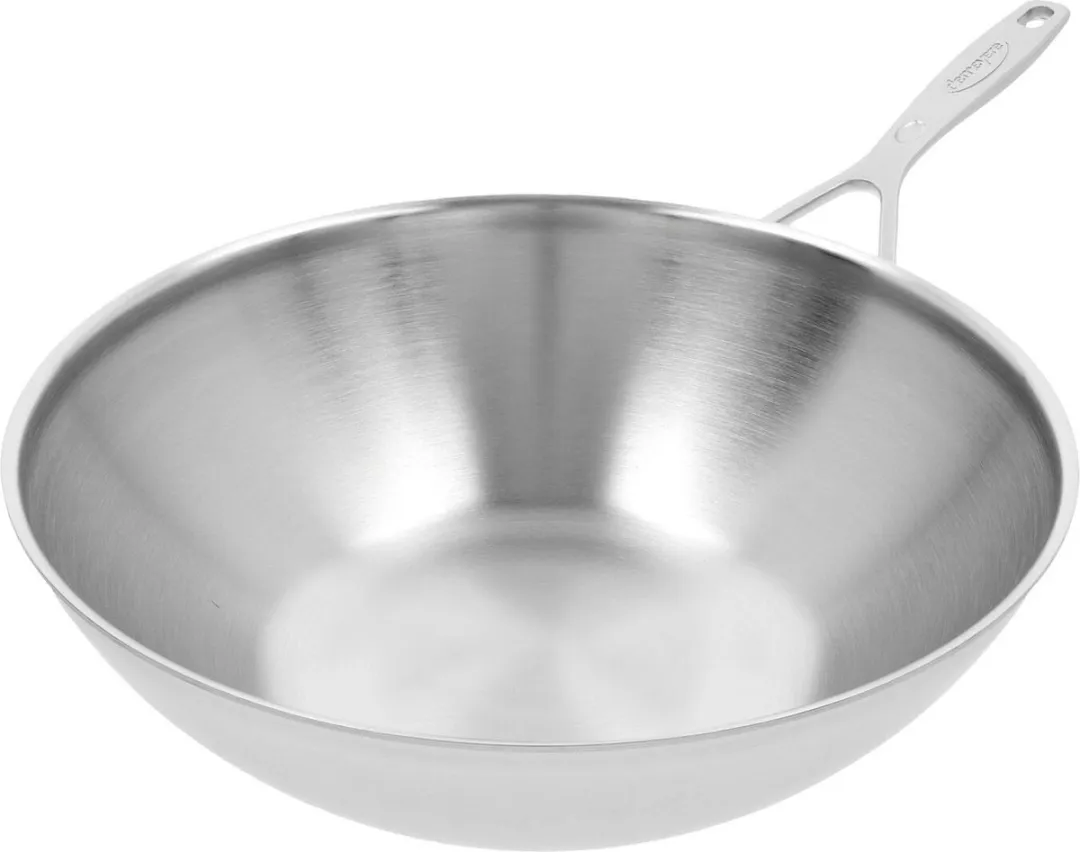 Demeyere Industry 5 Wok 30cm - 3L - Zilver